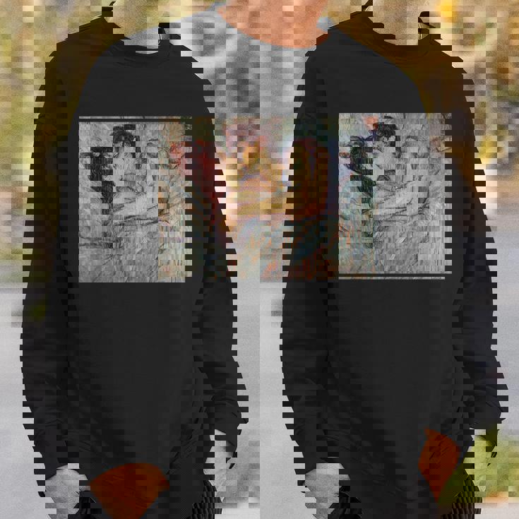 In Bed The Kiss アンリ・ド・トゥールーズロートレック Lgbtq アート スウェットシャツ 彼への贈り物