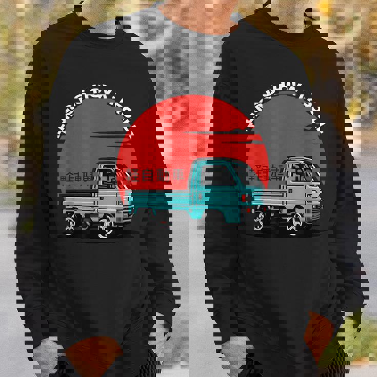 Japan Mini Truck Keiカーキャブオーバーコンパクト4wdオフロードトラック スウェットシャツ 彼への贈り物