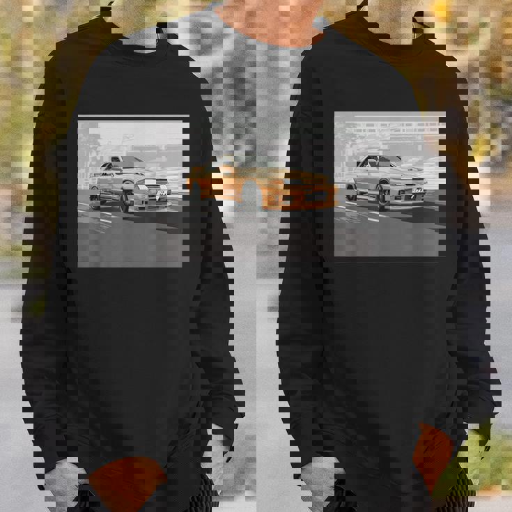 Jdm カーアート R32-Spec Ii ヌールスペック Rb26 スウェットシャツ 彼への贈り物