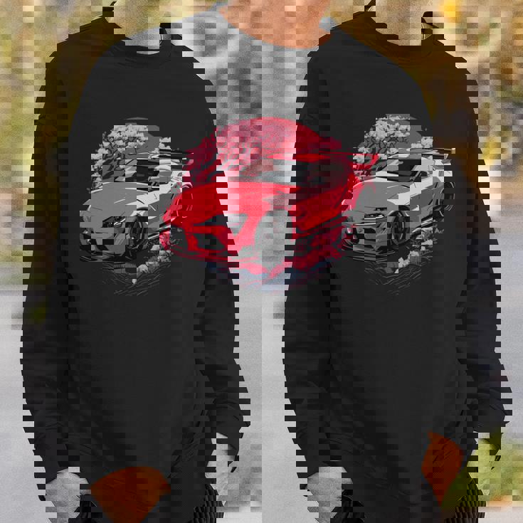 Jdmupra Mk5 Gr 桜 2Jz スタンスグラフィックtシャツ 長袖tシャツ スウェットシャツ 彼への贈り物