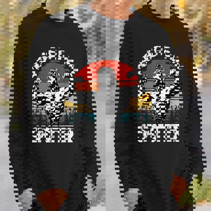 Jesus Is Mypotter ファニー ワークアウト 宗教 クリスチャン ジム スウェットシャツ 彼への贈り物