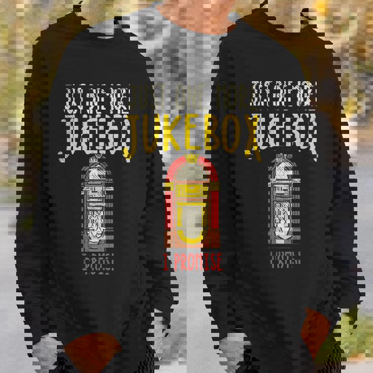 Just One More ジュークボックス I Promise 長袖tシャツ スウェットシャツ 彼への贈り物
