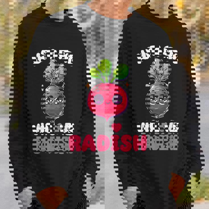 Kawaii Radish Lover Vegan Vegetarian Radish Sweatshirt Unisex Gifts for Him Kawaii Radish Lover Vegan Vegetarian Radish Sweatshirt Unisex Gifts for Him