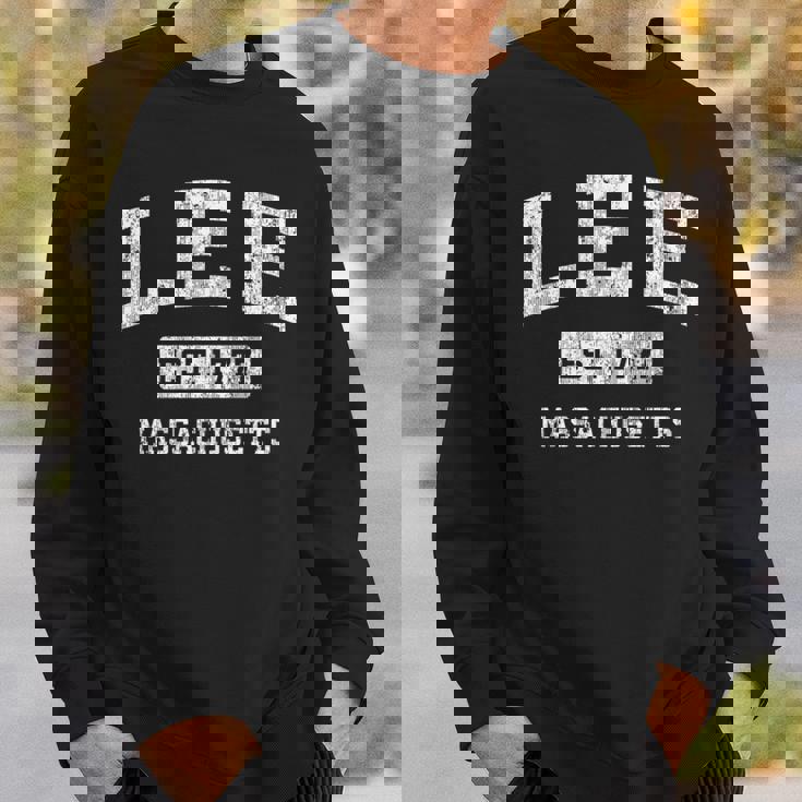 Lee Massachusetts Ma ビンテージ スポーツ 確立されたデザイン 長袖tシャツ スウェットシャツ 彼への贈り物