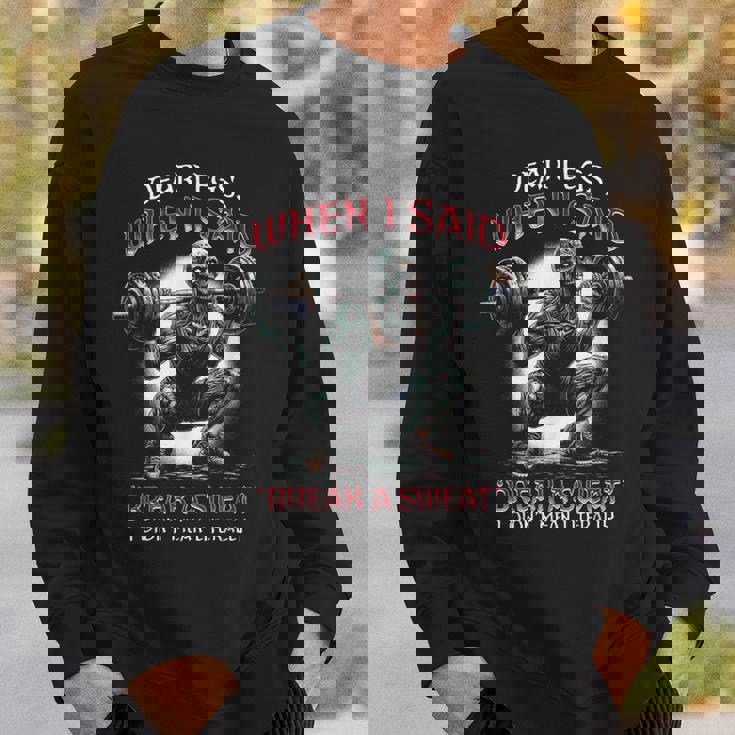 Leg Day 脚 ワークアウト ボディビルダー スクワット 健康 フィットネス ジム スウェットシャツ 彼への贈り物