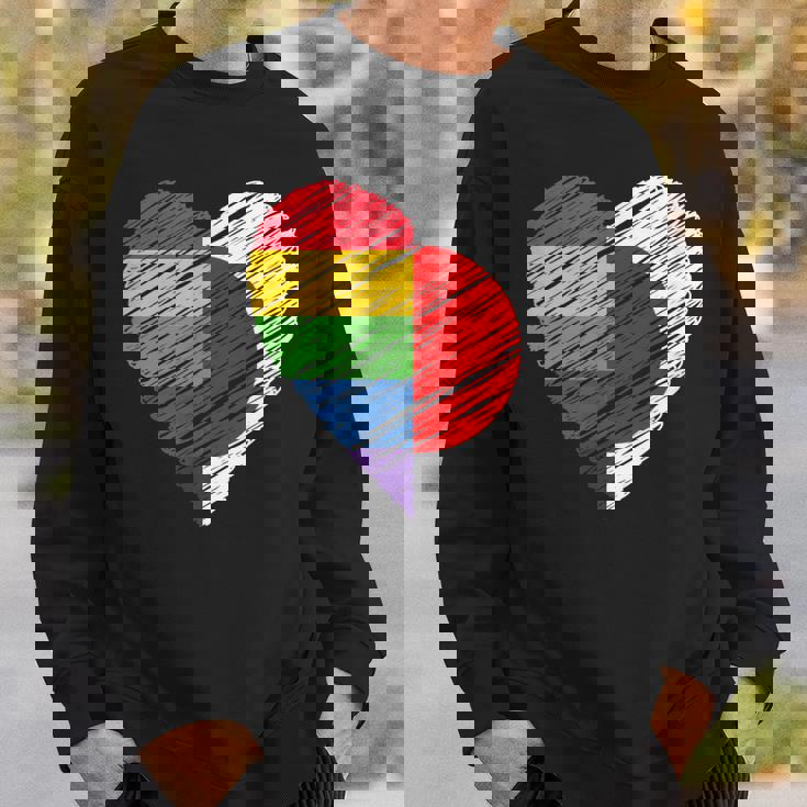 Lgbtq Japan ゲイプライド ハート ゲイとレズビアンの愛 Lgbt スウェットシャツ 彼への贈り物