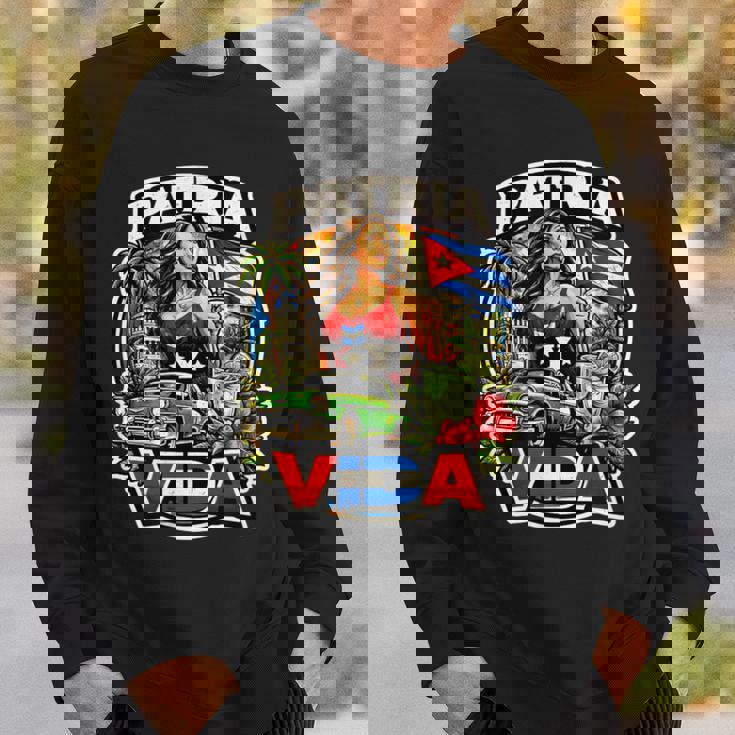 Libertad Make Cuba Great Again 地図 政治 自由 自由 スウェットシャツ 彼への贈り物