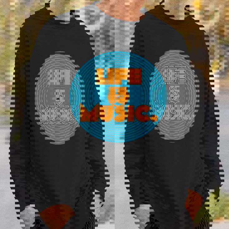 Life Is Music スウェットシャツ 彼への贈り物