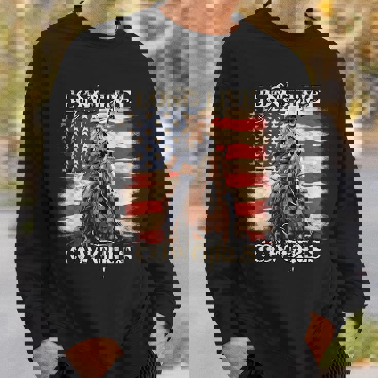 Long Live Howdy Rodeo ウエスタンカントリー サザンカウガール スウェットシャツ 彼への贈り物