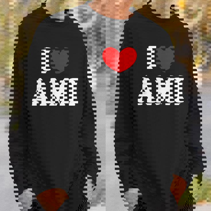I Love Ami 私は愛する Ami スウェットシャツ 彼への贈り物