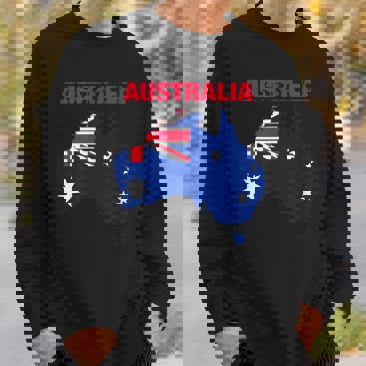 I Love Australia Enjoy Wear Australia Flag Graphic Cool スウェットシャツ 彼への贈り物