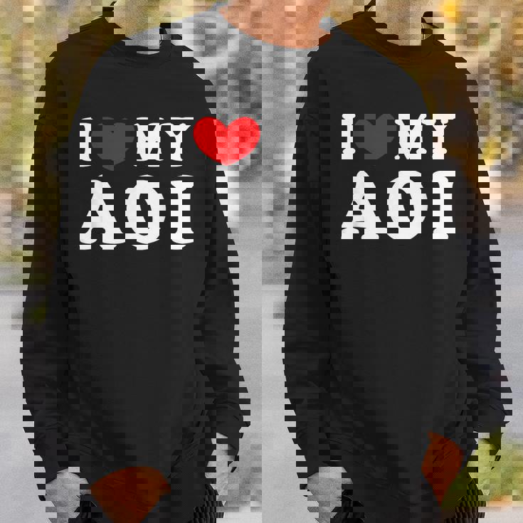 I Love My Aoi 私のあおいが大好き、私のあおいが好き スウェットシャツ 彼への贈り物