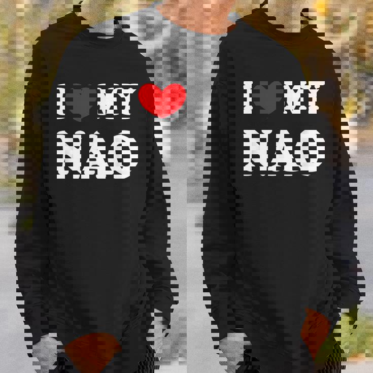 I Love My Nao アイ・ラブ・マイ・ナオ スウェットシャツ 彼への贈り物