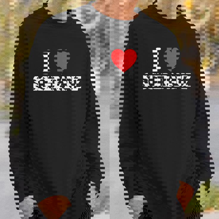 I Love ハート シュランツ ドイツテクノ Edm フェスティバル ダブステップ スウェットシャツ 彼への贈り物