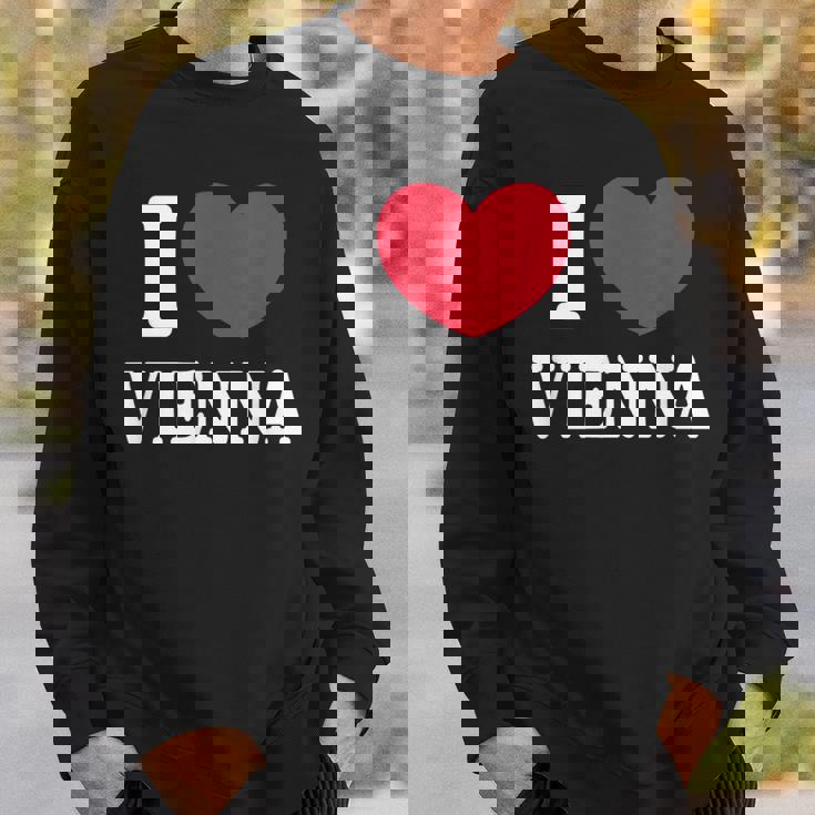 I Loveienna ウィーンが大好き スウェットシャツ 彼への贈り物
