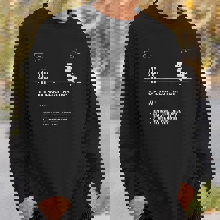 Low Energy Day恐竜サボテンピクセル スウェットシャツ 彼への贈り物