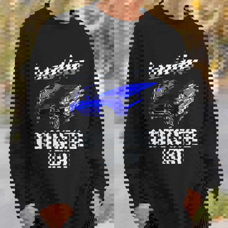 Lowrider Gangster Lean Low &Low Chicano Cholo ビンテージカー スウェットシャツ 彼への贈り物