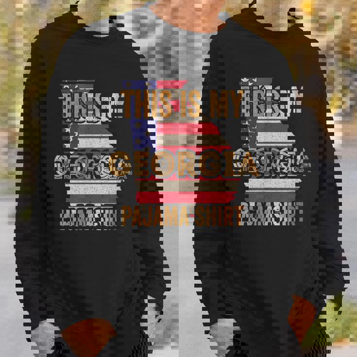 My Georgia パジャマ シャツ ファニー ジョージア スウェットシャツ 彼への贈り物