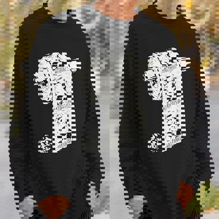 No More Bullshit アンチトランプ大統領選挙トイレットペーパー スウェットシャツ 彼への贈り物