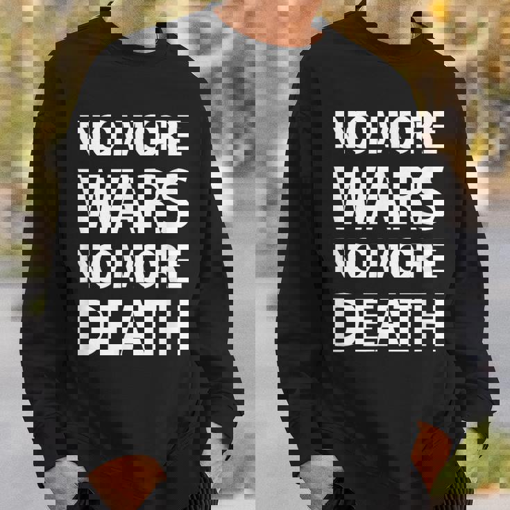 No More Wars No More Death スウェットシャツ 彼への贈り物