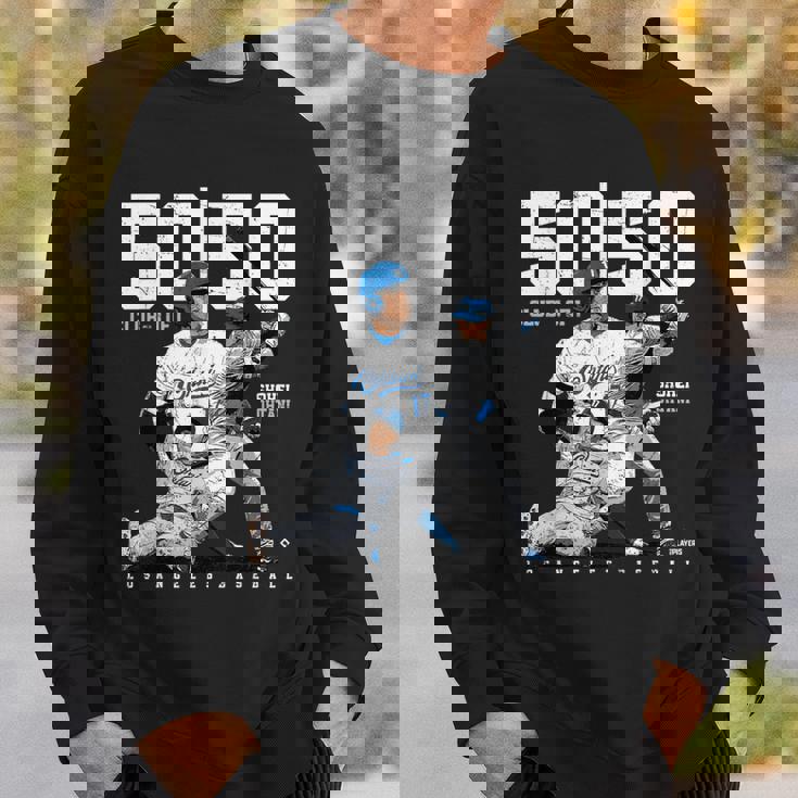 Ohtani Historic 50-50 Club Entryhohei Ohtani Mlbpa スウェットシャツ 彼への贈り物