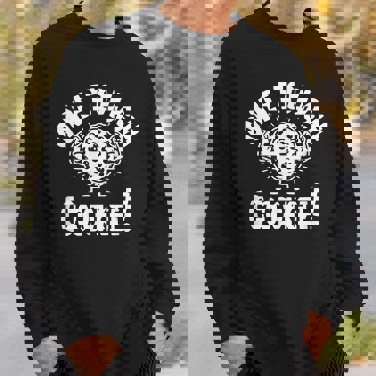 One Tough Cookie 面白い ベーキング ジム ユーモア スウェットシャツ 彼への贈り物