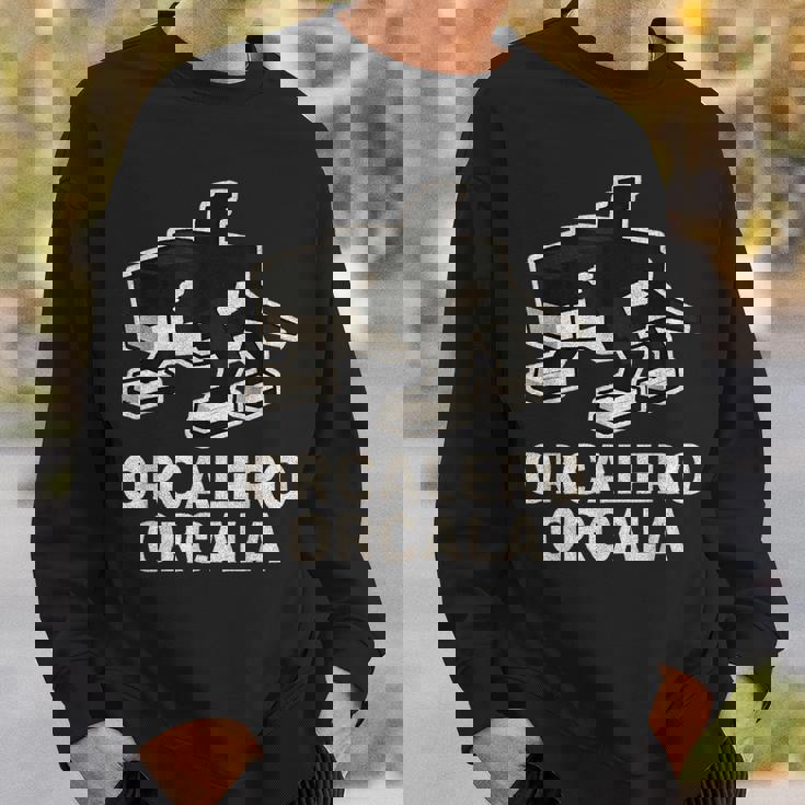 Orcalero Orcala 面白いイタリアンブレインロットスラングゲームミーム スウェットシャツ 彼への贈り物