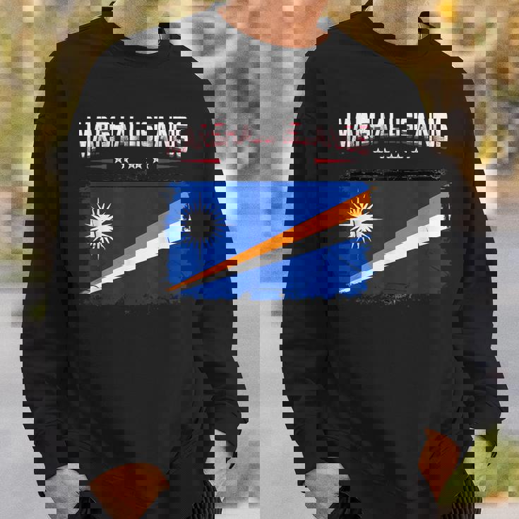 Patriotic Vintage Marshallese Flag Marshall Islands Sweatshirt Unisex Gifts for Him