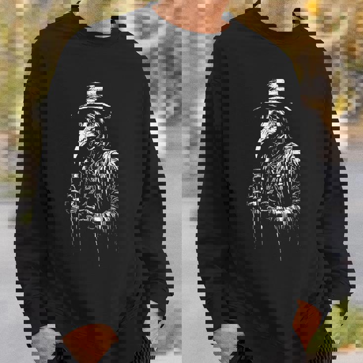 Plague Doctor シャツ ホラー 死 オカルト悪魔 ゴシック スウェットシャツ 彼への贈り物