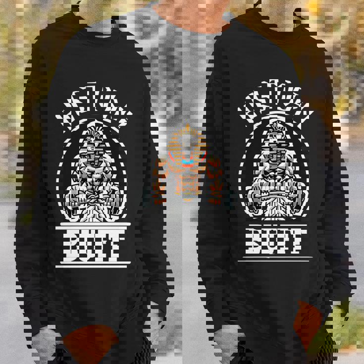 Ra 古代エジプトの歴史バフ担当者 面白い歴史 長袖tシャツ スウェットシャツ 彼への贈り物