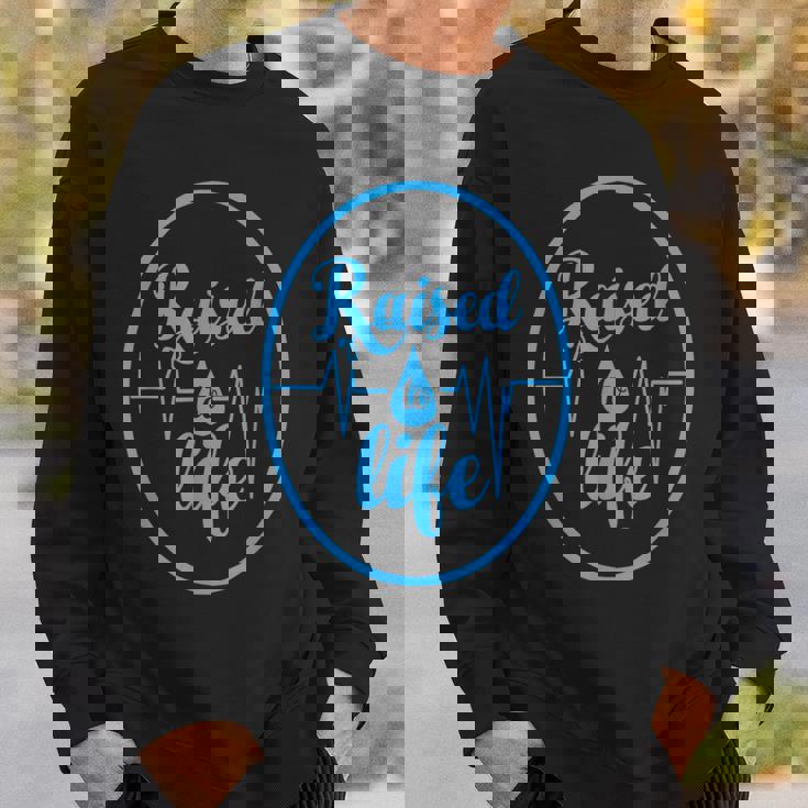 Raised To Life キリスト教徒ウォーター洗礼のギフトtシャツ スウェットシャツ 彼への贈り物