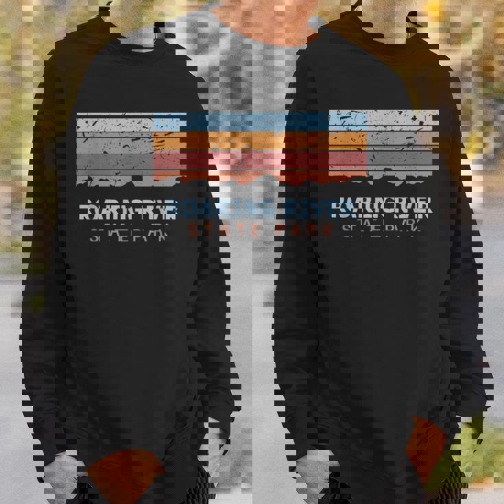 Roaring Rivertate Park ミズーリ州立公園 レトロ クール スウェットシャツ 彼への贈り物