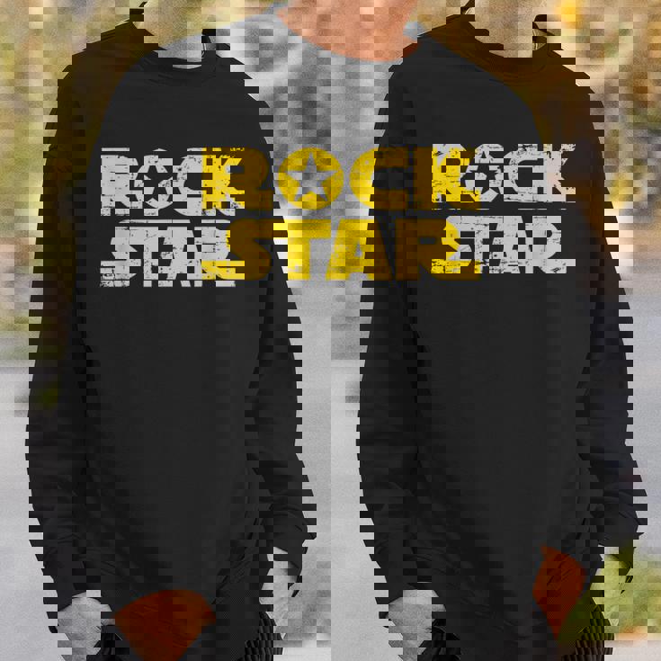 Rocktar ロックスターになるために生まれたギフト スウェットシャツ 彼への贈り物