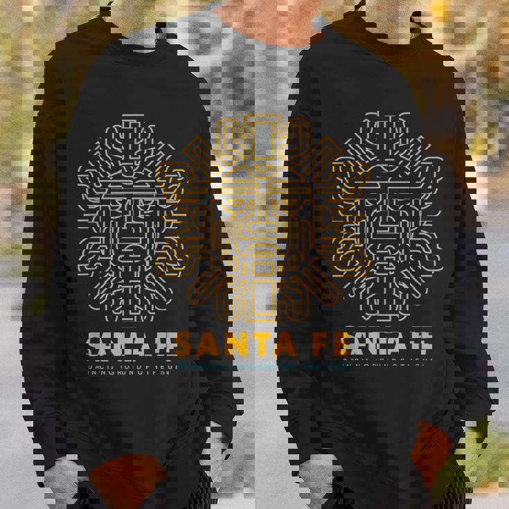 Santa Fe New Mexico Apparel – Dancing Ground Of The Sun Sweatshirt Unisex Gifts for Him