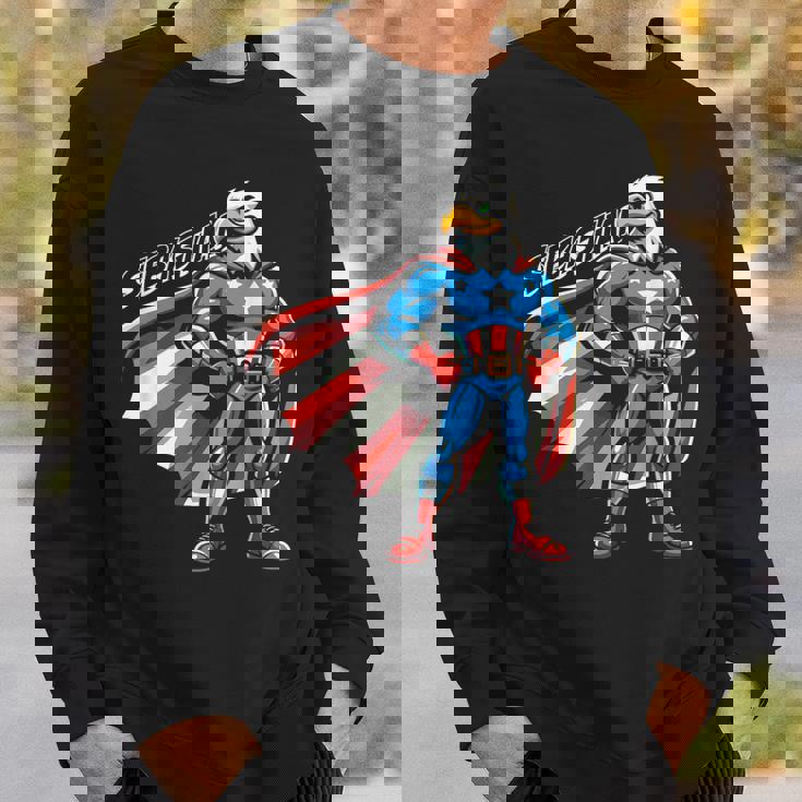 Sebastian Usa イーグル スーパーヒーロー 男の子用 名前 セバスチャン スウェットシャツ 彼への贈り物