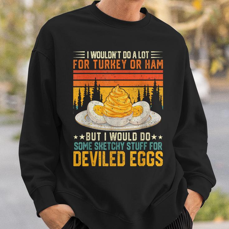 Silly Egg Meme Quote I Wouldn't Do A Lot For Turkey Or Ham Sweatshirt Gifts for Him Silly Egg Meme Quote I Wouldn't Do A Lot For Turkey Or Ham Sweatshirt Gifts for Him