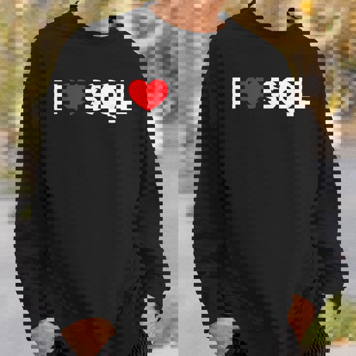 Sql大好き スウェットシャツ 彼への贈り物
