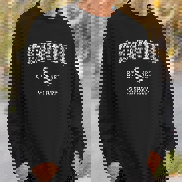 Stanford California Ca ヴィンテージ アスレチック スポーツデザイン スウェットシャツ 彼への贈り物