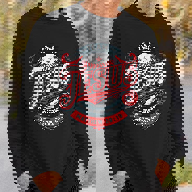 Team Jesus Go And Make Disciples スウェットシャツ 彼への贈り物