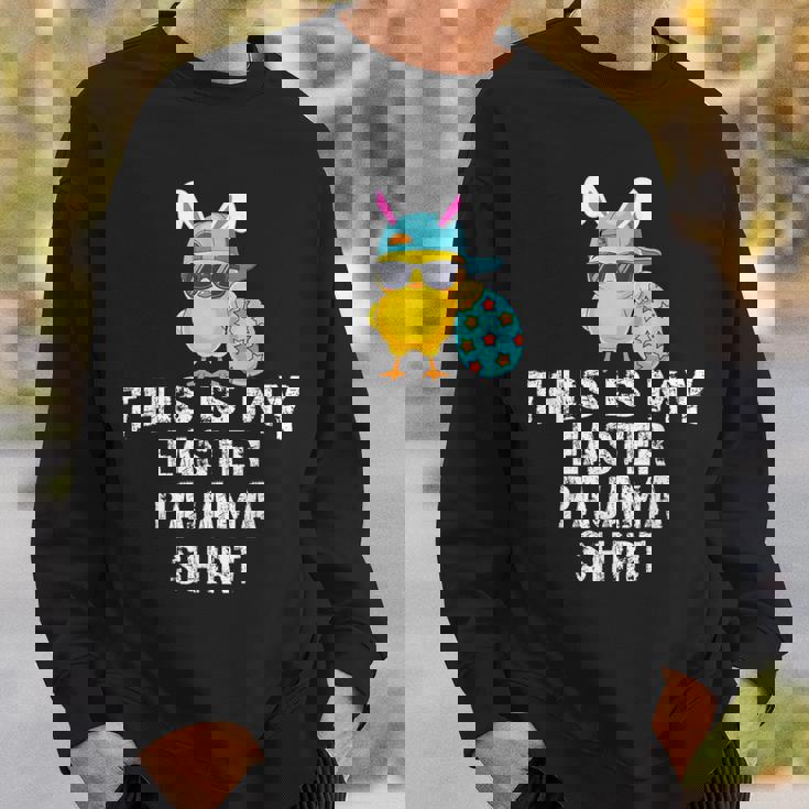 This Is My Easter パジャマシャツ 大人用 キッズ おもしろtシャツ スウェットシャツ 彼への贈り物