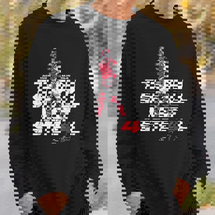 Thouhall Notteal Yadier Molina Baseball Player スウェットシャツ 彼への贈り物