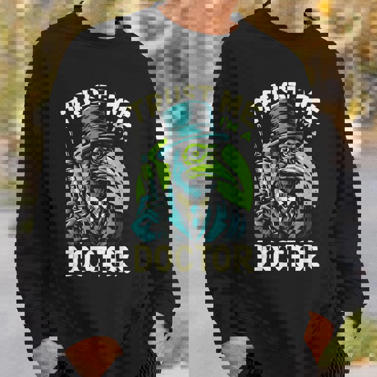Trust Me I'm A Doctor Plague エモ スチームパンク ゴス ヒップスター スウェットシャツ 彼への贈り物