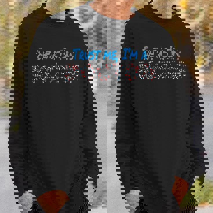 Trust Me I'm A Doctor 私を信じて、私は医者だ医師 卒業 博士号 スウェットシャツ 彼への贈り物