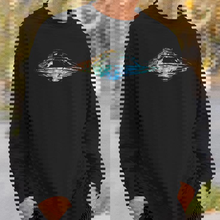 Ufo 星雲tシャツ Uapと空飛ぶ円盤愛好家 スウェットシャツ 彼への贈り物