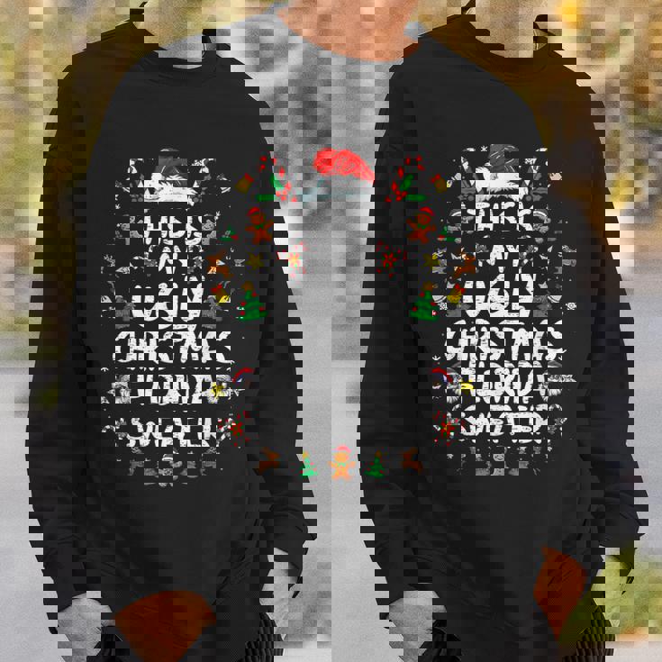 This Is My Ugly Christmas Florida Christmas Season Sweatshirt Gifts for Him