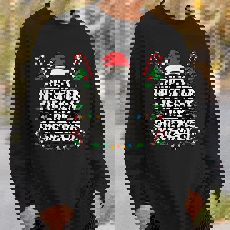 Ugly Christmas Sweaters Due To Inflation Sweatshirt Gifts for Him Ugly Christmas Sweaters Due To Inflation Sweatshirt Gifts for Him