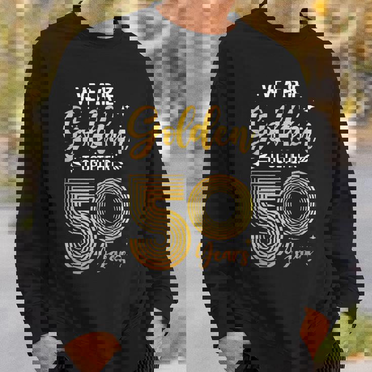 We Golden Together 50年 結婚50周年記念 結婚記念日 スウェットシャツ 彼への贈り物