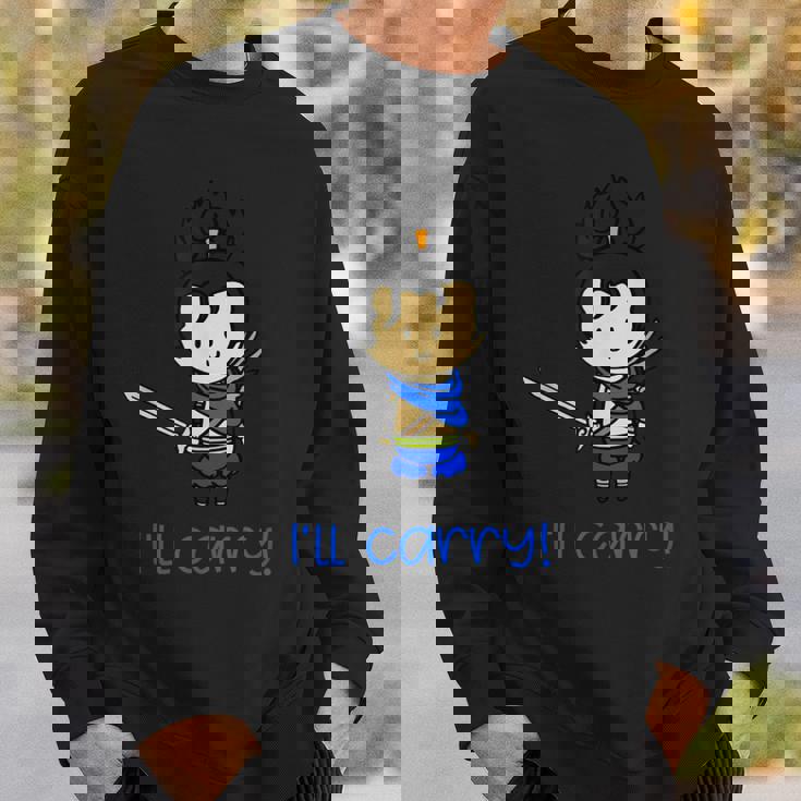 I Wear Chibi League Heroes ユースゲーム メンズ レディース スウェットシャツ 彼への贈り物