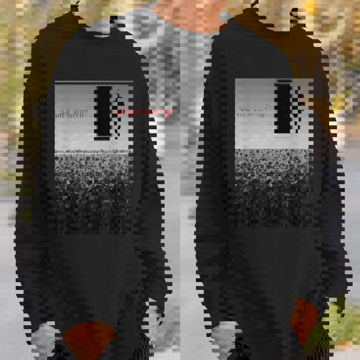 Weirdcore Aesthetictrangecore不気味なシャドウドリームコア スウェットシャツ 彼への贈り物