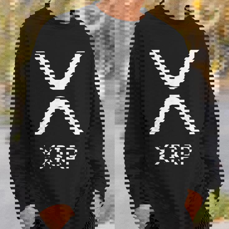 Xrp リップルアルトコイン暗号通貨支払いプロトコル通貨 スウェットシャツ 彼への贈り物